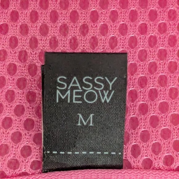 Sassy Meow Hello Kitty® Pink Medium Cat Harness - Picture 3 of 5